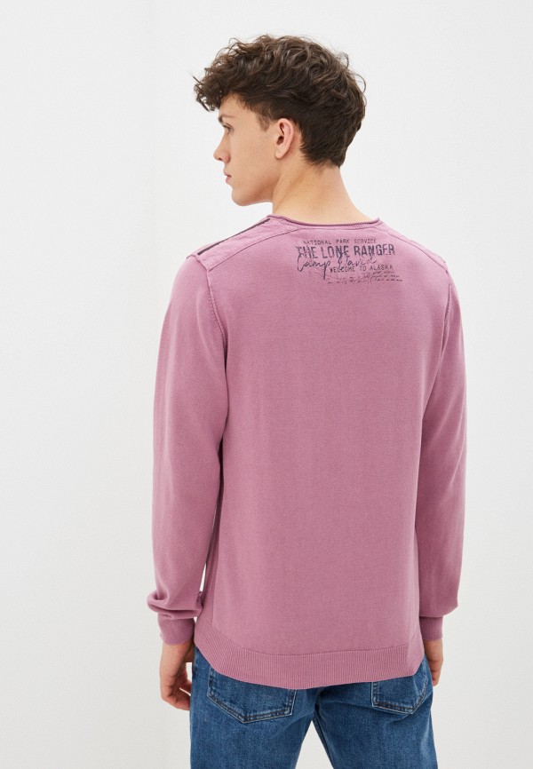 Пуловер Camp David цвет розовый  Фото 3