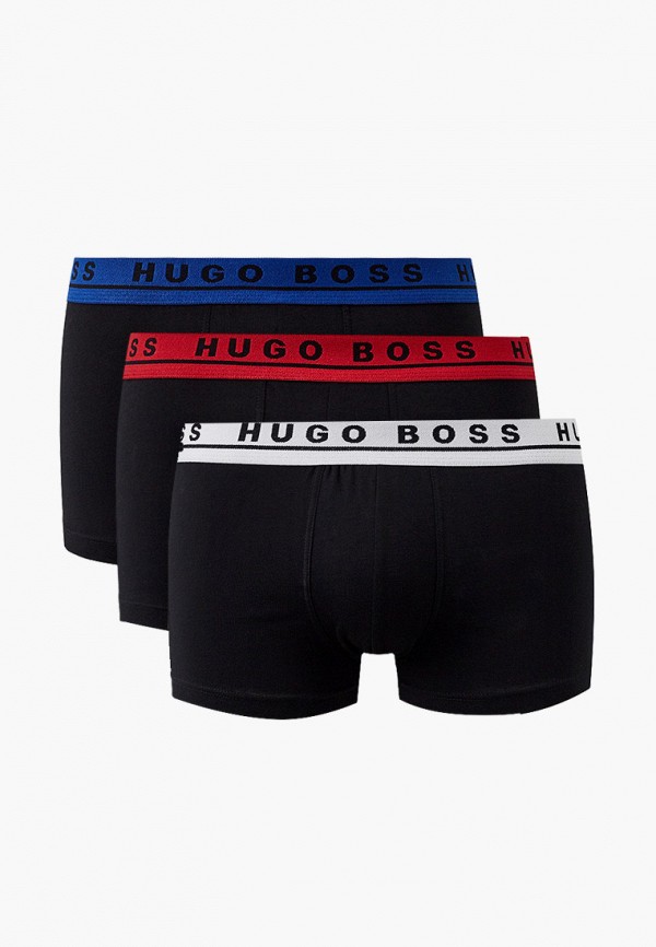 

Трусы 3 шт. Boss, Черный, Trunk 3P CO/EL