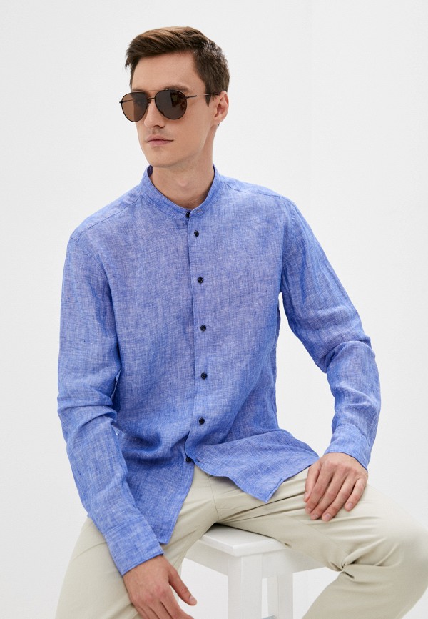 

Рубашка Eterna, Синий, Slim fit