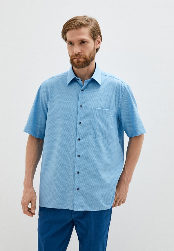 

Рубашка Eterna, Голубой, Comfort fit