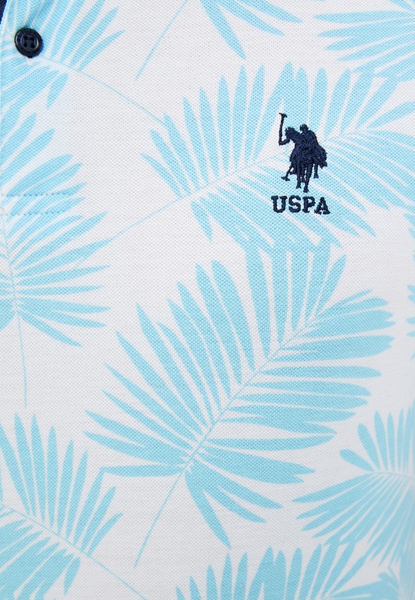 

Поло U.S. Polo Assn., Голубой