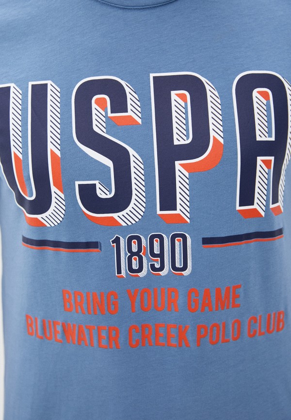

Футболка U.S. Polo Assn., Голубой