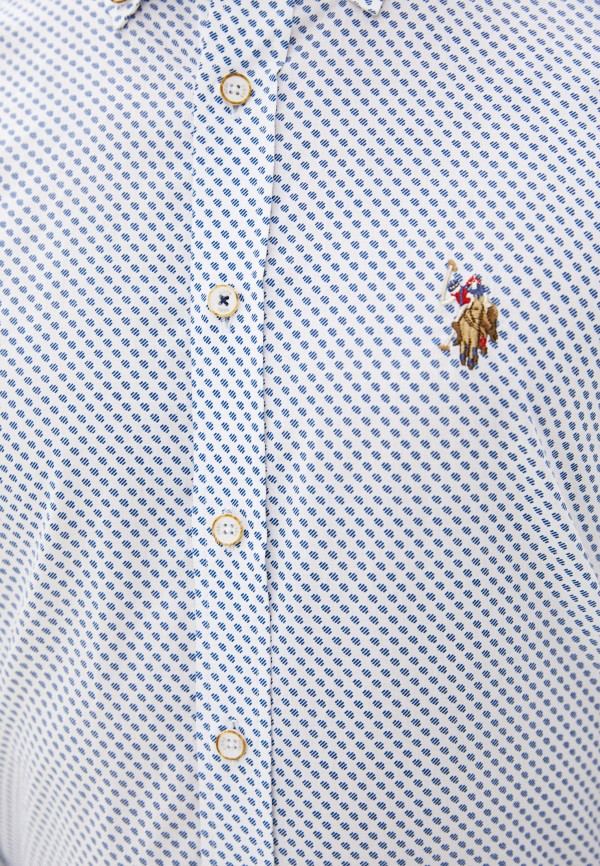 Рубашка U.S. Polo Assn. цвет белый  Фото 4