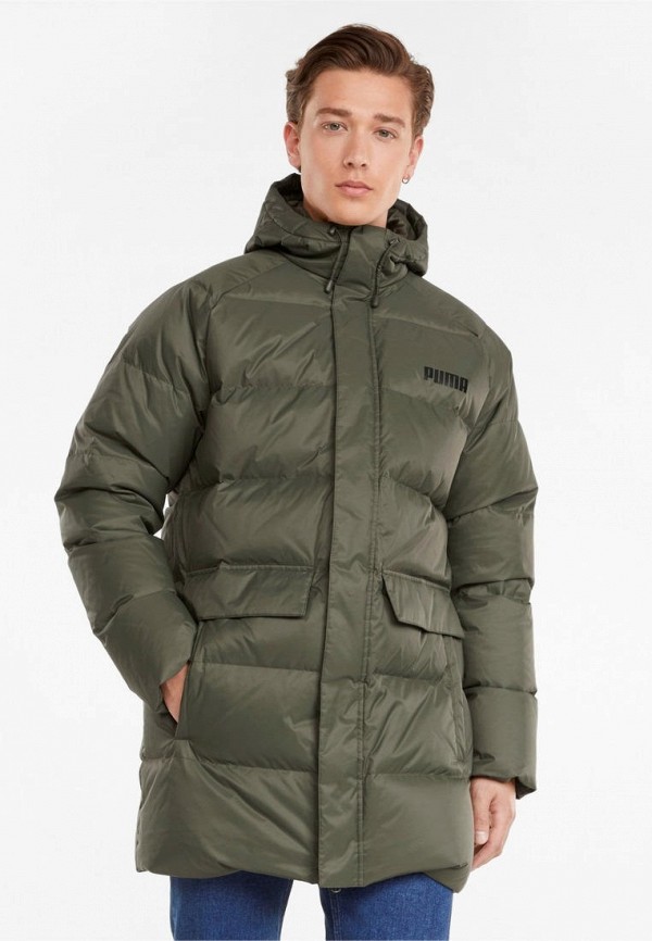 

Пуховик PUMA, Хаки, Solid Down Coat