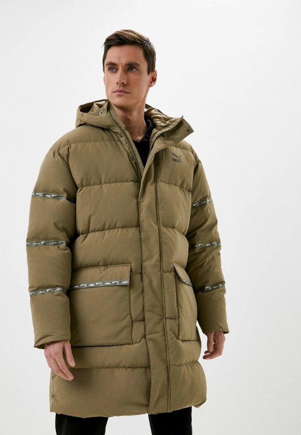 

Пуховик PUMA, Хаки, Classics Long Down Jacket
