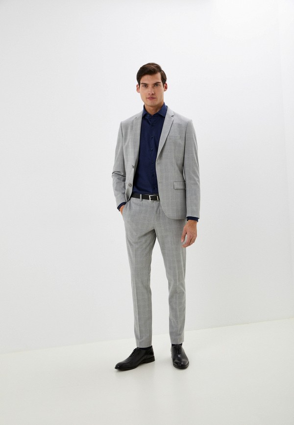 Рубашка Eterna синий, размер 44, фото 2