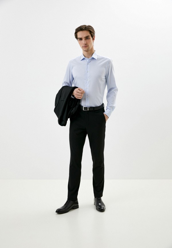 Рубашка Eterna голубой, размер 40, фото 2