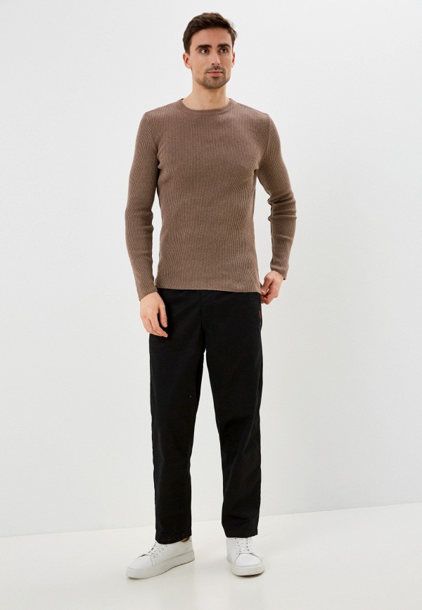 Джемпер Trendyol коричневый, размер 50, фото 2