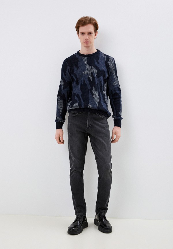 Джемпер Trendyol синий, размер 52, фото 2