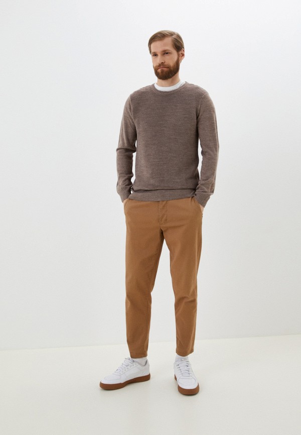 Джемпер Trendyol коричневый, размер 52, фото 2