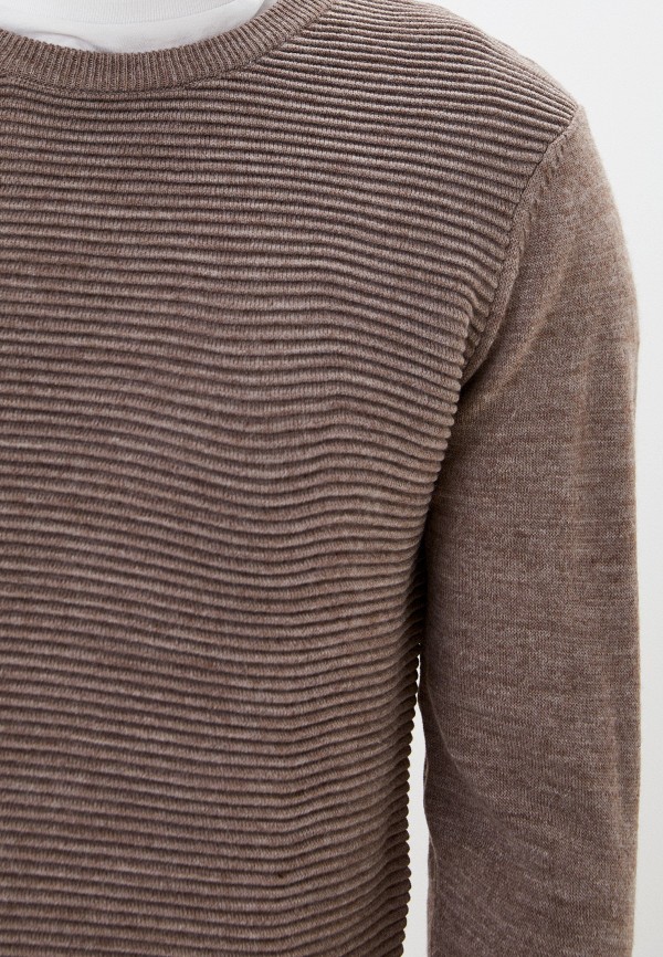 Джемпер Trendyol коричневый, размер 52, фото 4