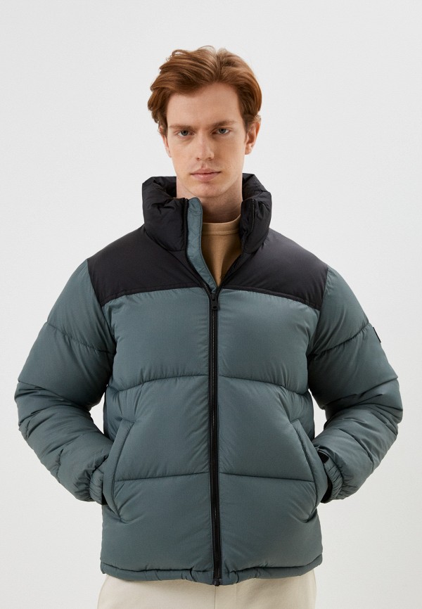

Куртка утепленная Harry Hatchet, Бирюзовый, Block Puffer