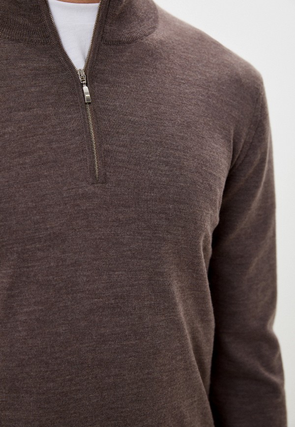 Джемпер Canoe коричневый, размер 50, фото 4