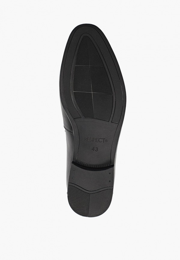 Лоферы Respect черный, размер 45, фото 5