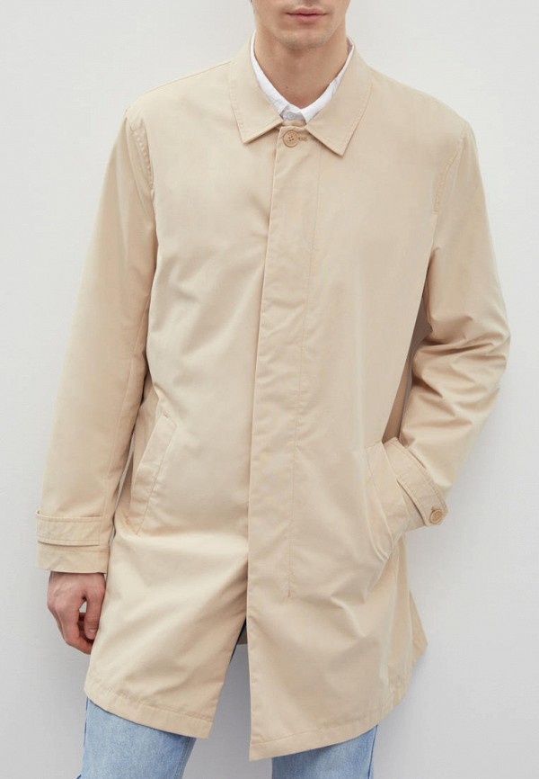 Плащ Finn Flare бежевый, размер 52, фото 5