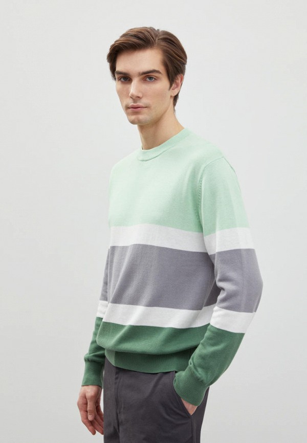 Джемпер Finn Flare зеленый, размер 46, фото 4