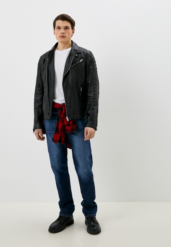 фото Куртка кожаная urban fashion for men