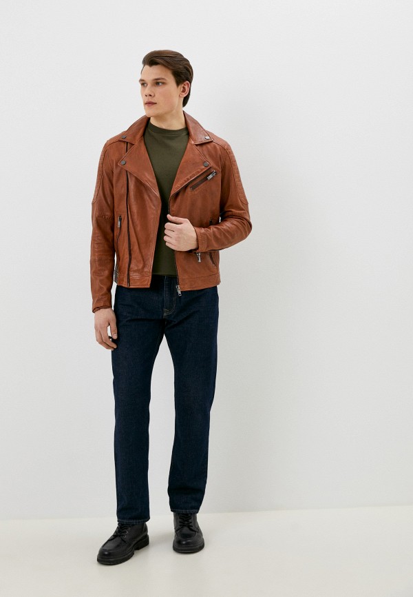 фото Куртка кожаная urban fashion for men