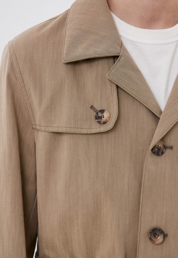 Плащ Dtmd бежевый, размер 58, фото 5