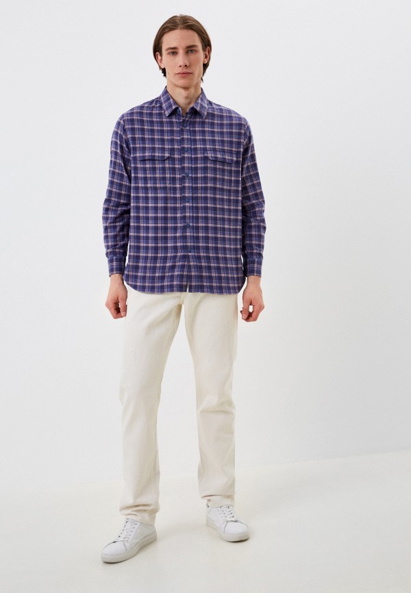 Рубашка JST фиолетовый, размер 50, фото 2