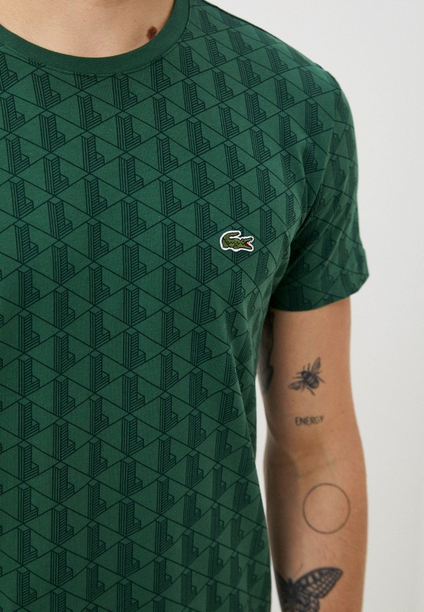 Футболка Lacoste зеленый, размер 52, фото 3