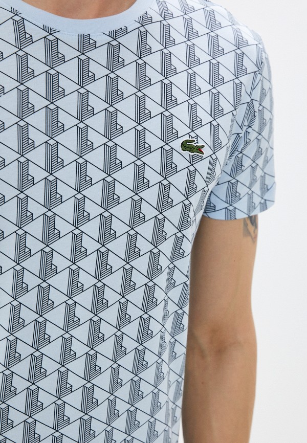 Футболка Lacoste голубой, размер 56, фото 3