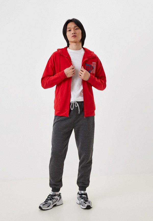 Толстовка Demix красный, размер 50, фото 2