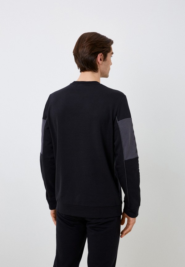 Свитшот Kappa черный, размер 44, фото 3