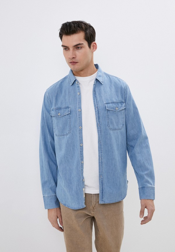 фото Рубашка джинсовая mustang