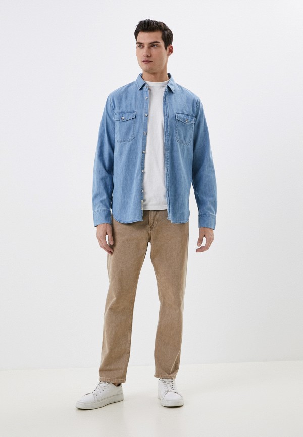 фото Рубашка джинсовая mustang