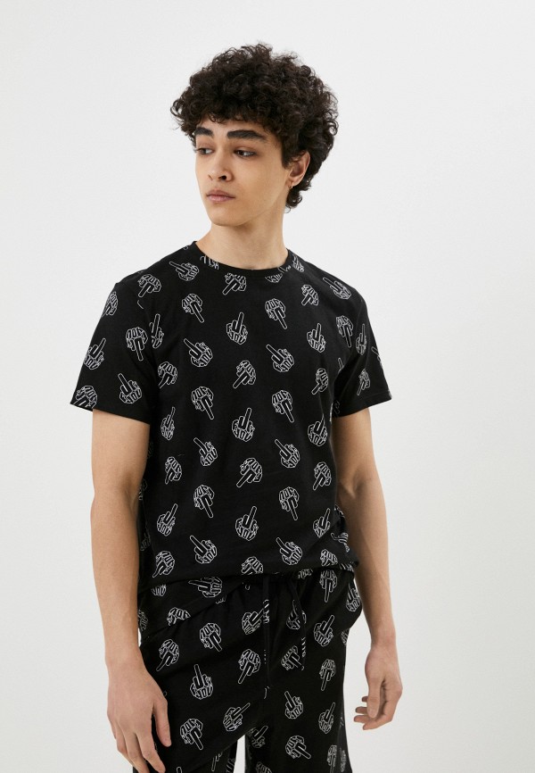 Пижама Kaftan черный, размер 56, фото 2