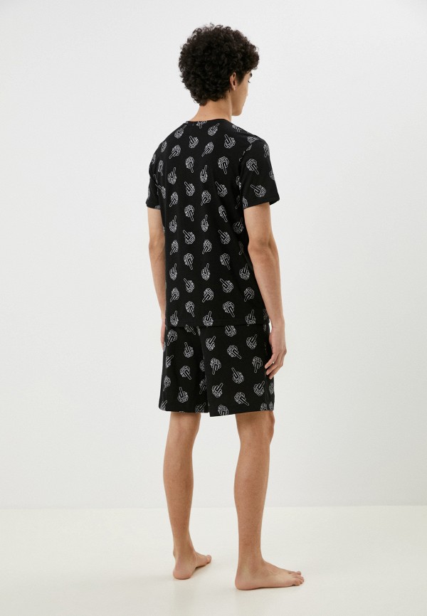 Пижама Kaftan черный, размер 56, фото 3