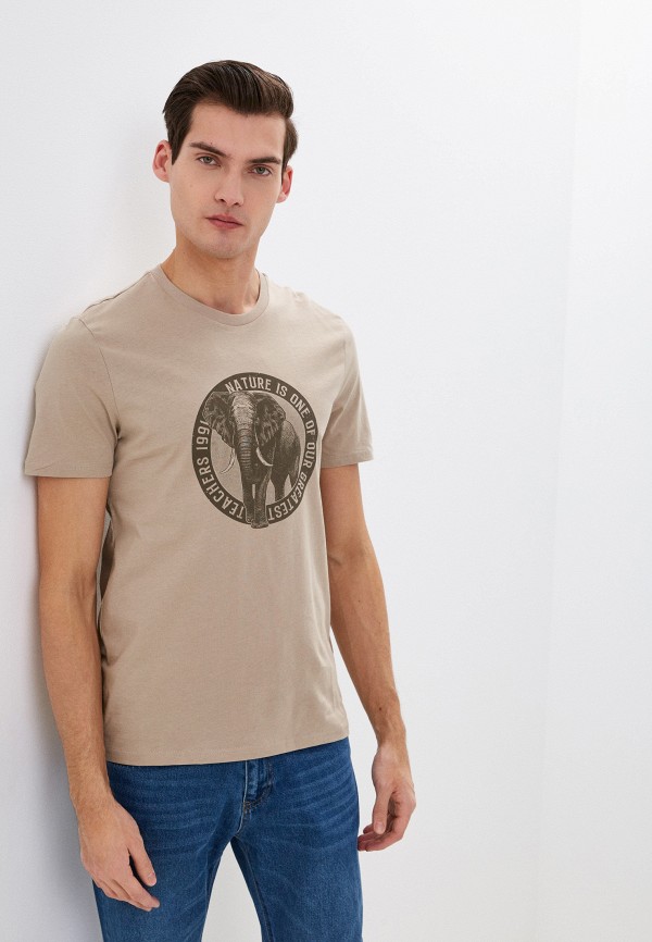 

Футболка Mavi, Бежевый, SHORT SLEEVE TOP