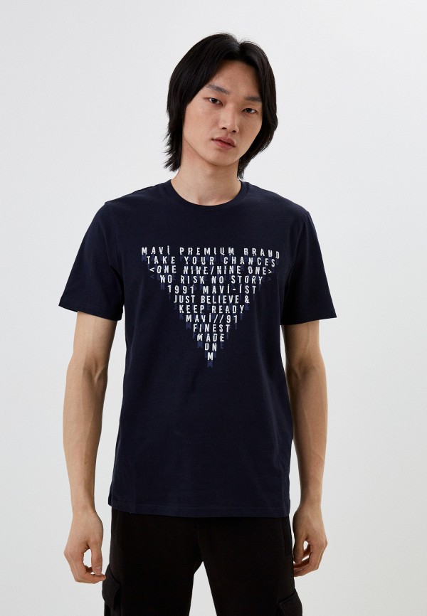 

Футболка Mavi, Синий, SHORT SLEEVE TOP