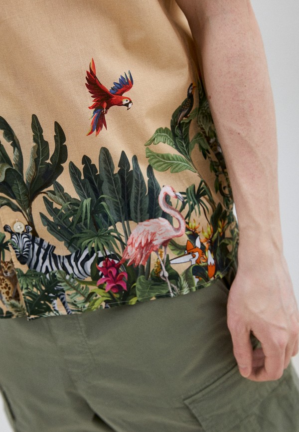 Рубашка Ruck&Maul бежевый, размер 50, фото 4