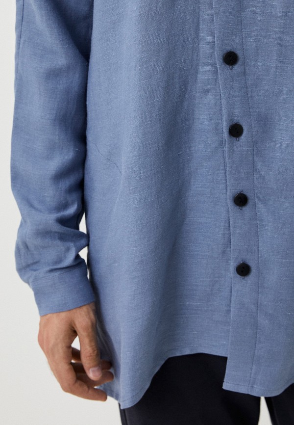 Рубашка Bobsyouruncle голубой, размер 50, фото 4