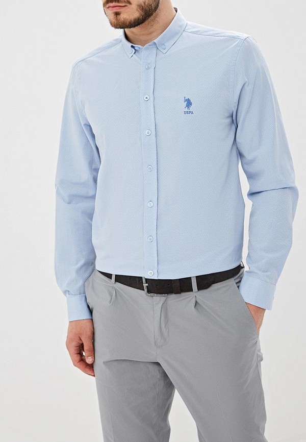

Рубашка U.S. Polo Assn, Голубой