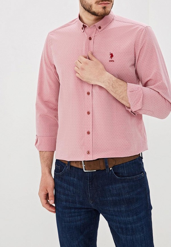 

Рубашка U.S. Polo Assn, Розовый
