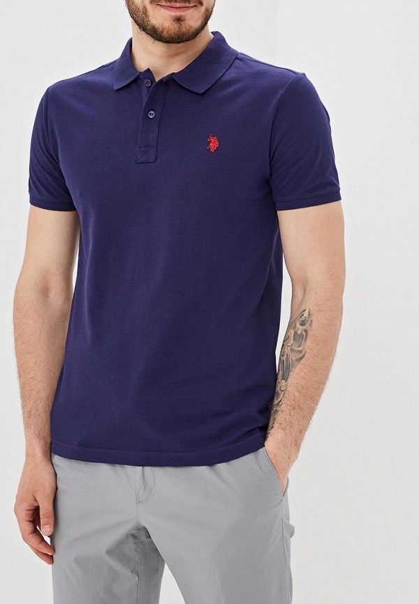 

Поло U.S. Polo Assn, Синий