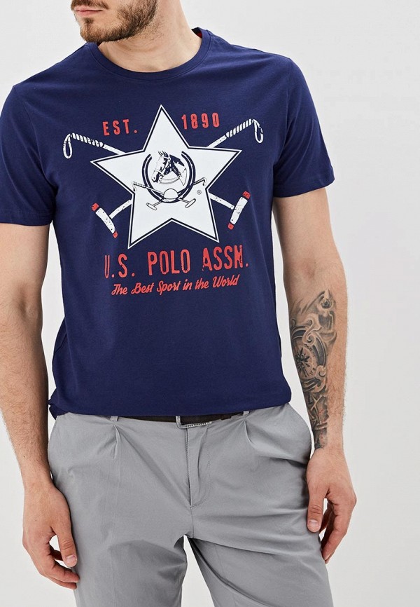 

Футболка U.S. Polo Assn, Синий