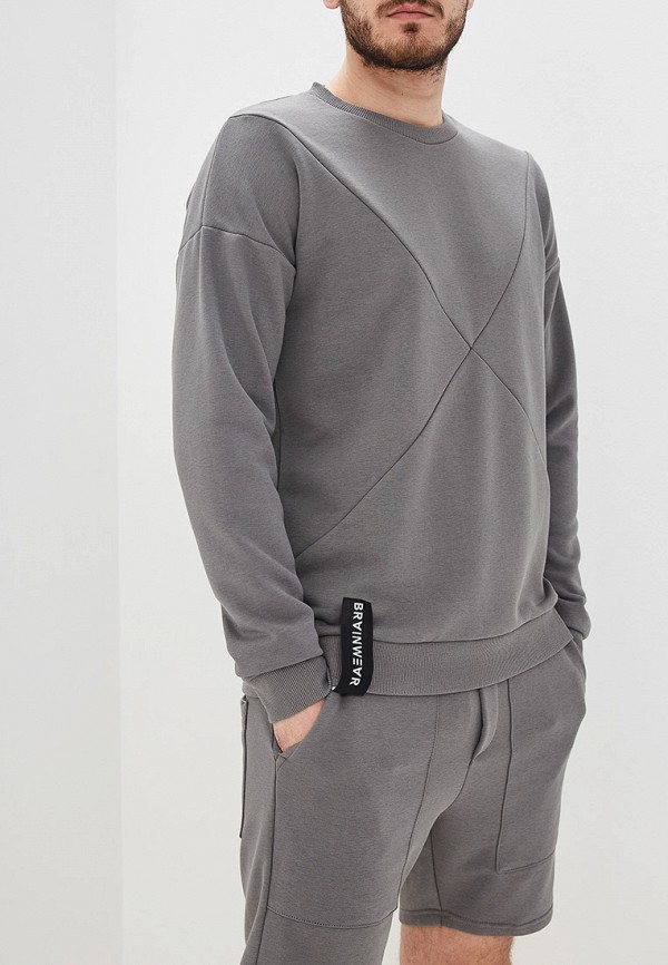 

Свитшот Brainwear, Серый