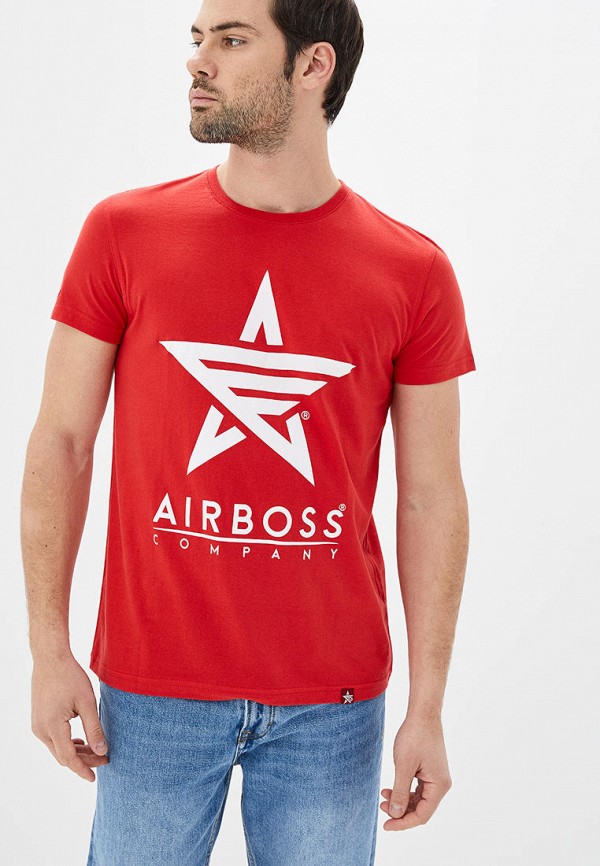 

Футболка Airboss, Красный