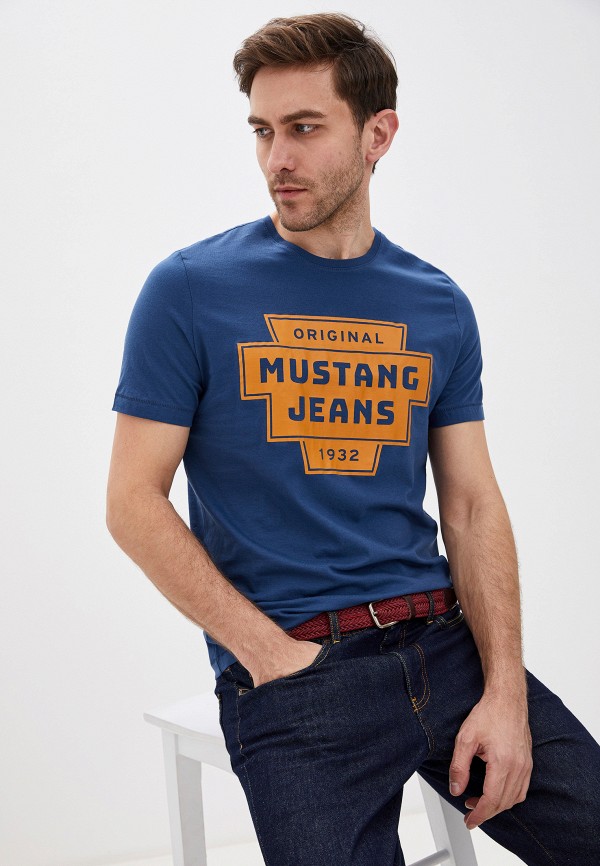 

Футболка Mustang, Синий
