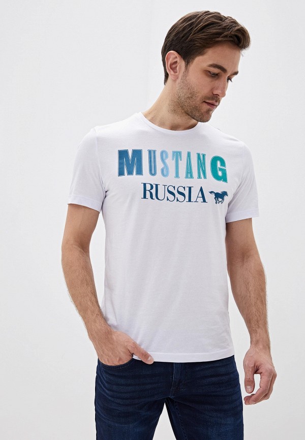 

Футболка Mustang, Белый, Russia Tee