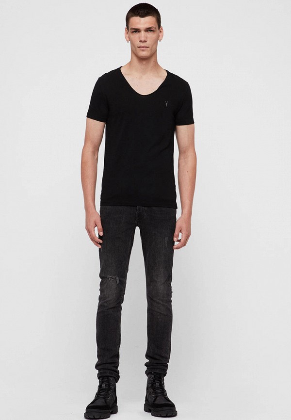 

Футболка AllSaints, Черный, AllSaints MP002XM20MQU