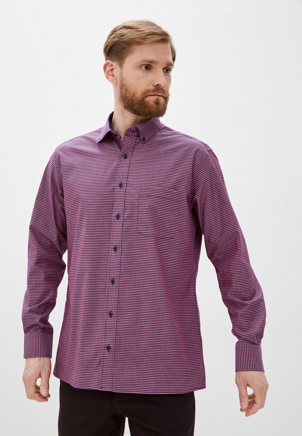 

Рубашка Eterna, Фиолетовый, Modern