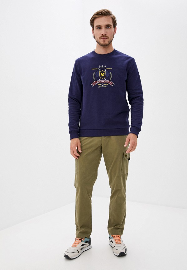 

Свитшот Lyle & Scott, Синий, Crest Sweatshirt