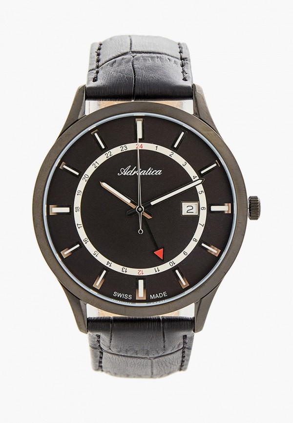 Часы Adriatica цвет черный 