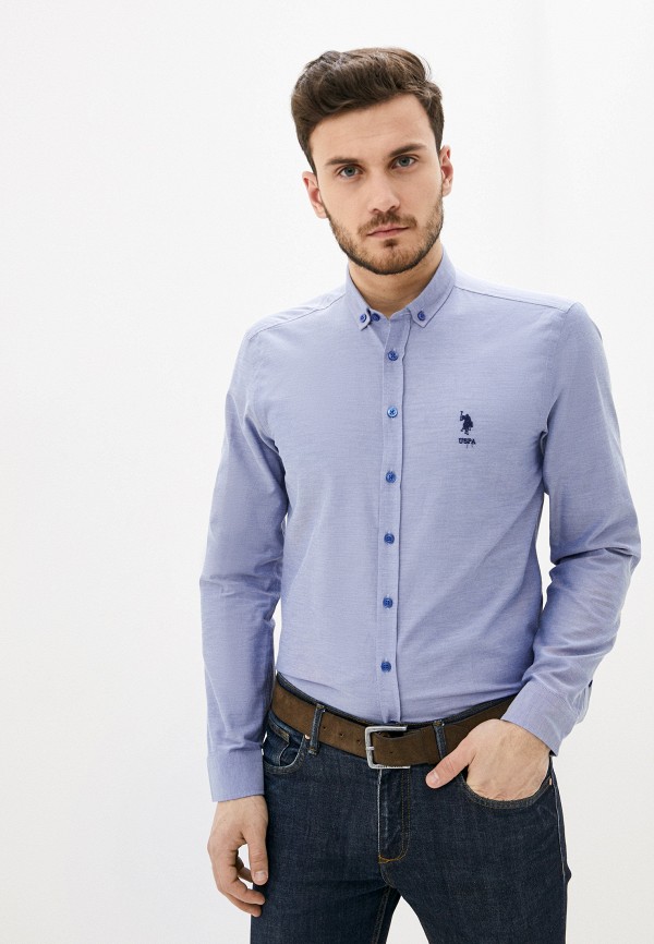 

Рубашка U.S. Polo Assn, Синий