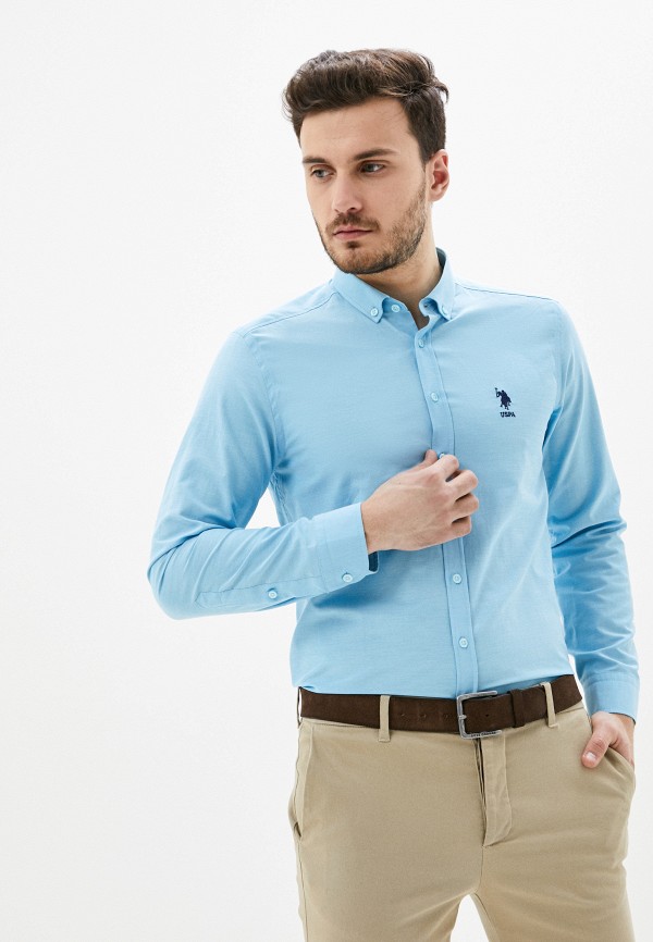 

Рубашка U.S. Polo Assn, Бирюзовый